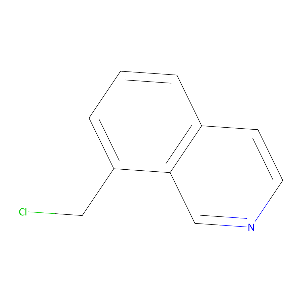 8-(Chloromethyl)isoquinoline molecular structure, CAS 1697400-29-5