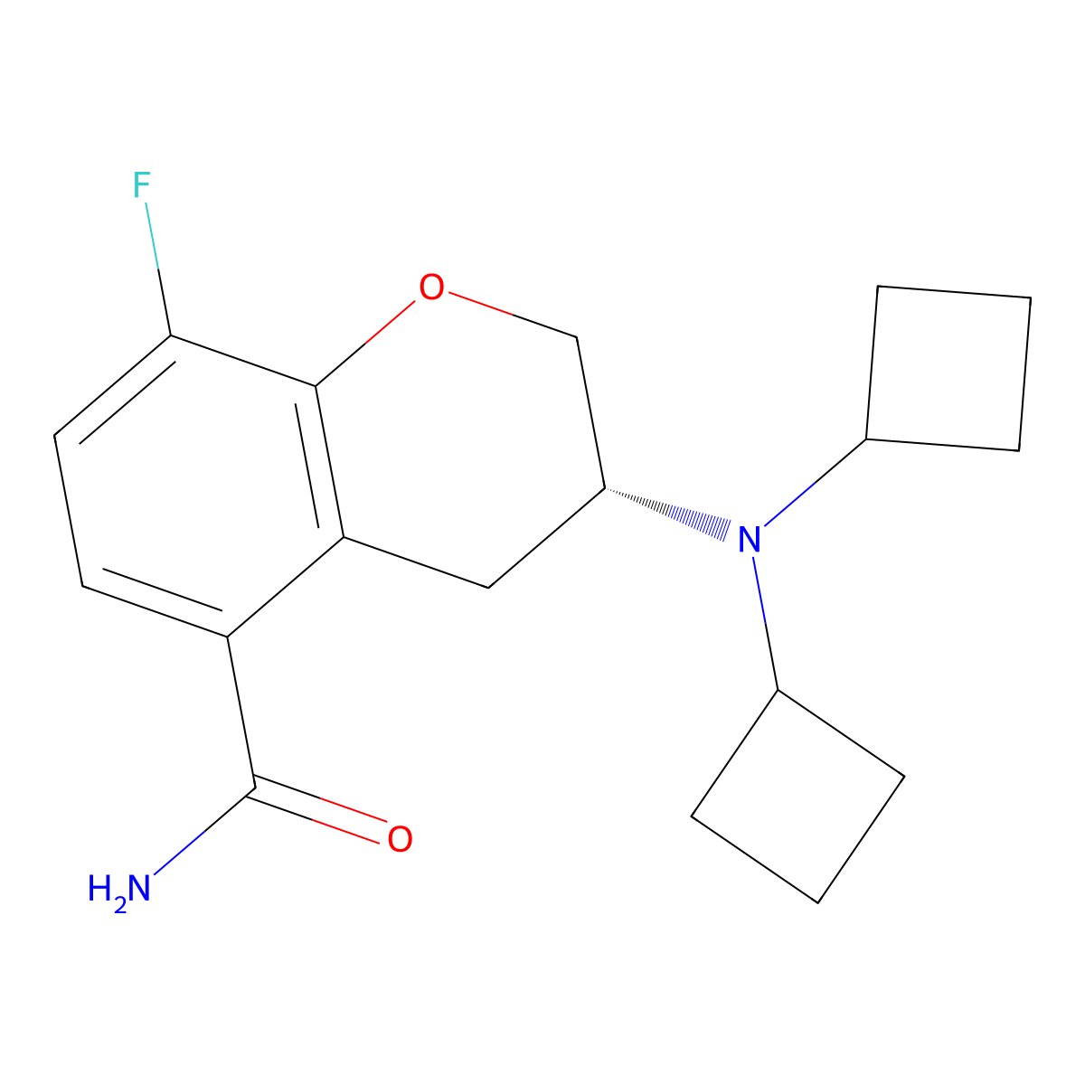 Robalzotan molecular structure, CAS 169758-66-1