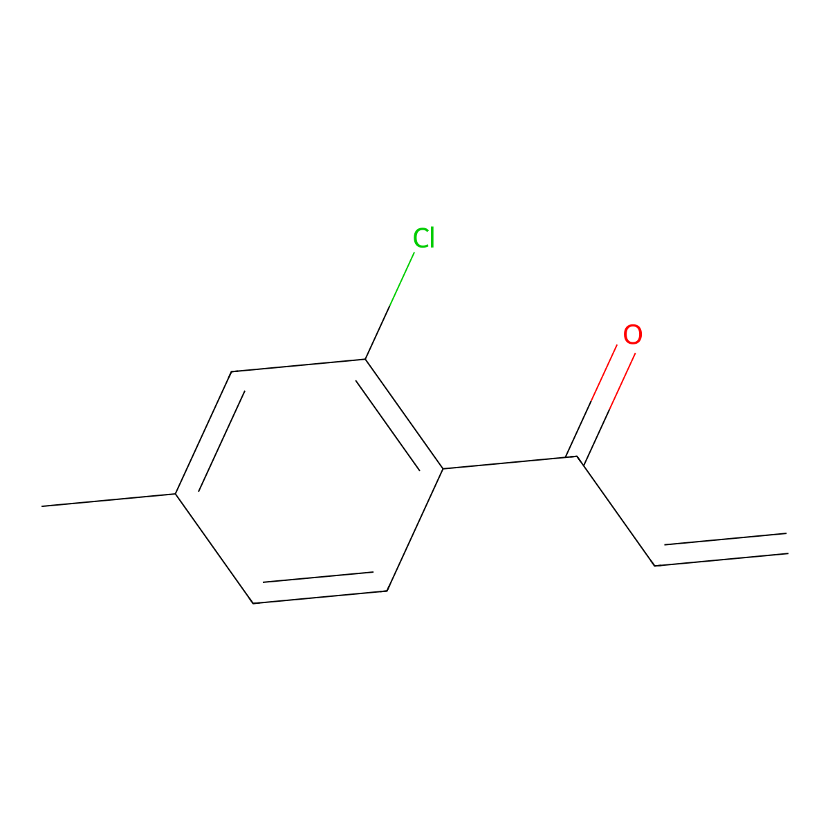 1-(2-Chloro-4-methylphenyl)prop-2-en-1-one molecular structure, CAS 1697743-09-1