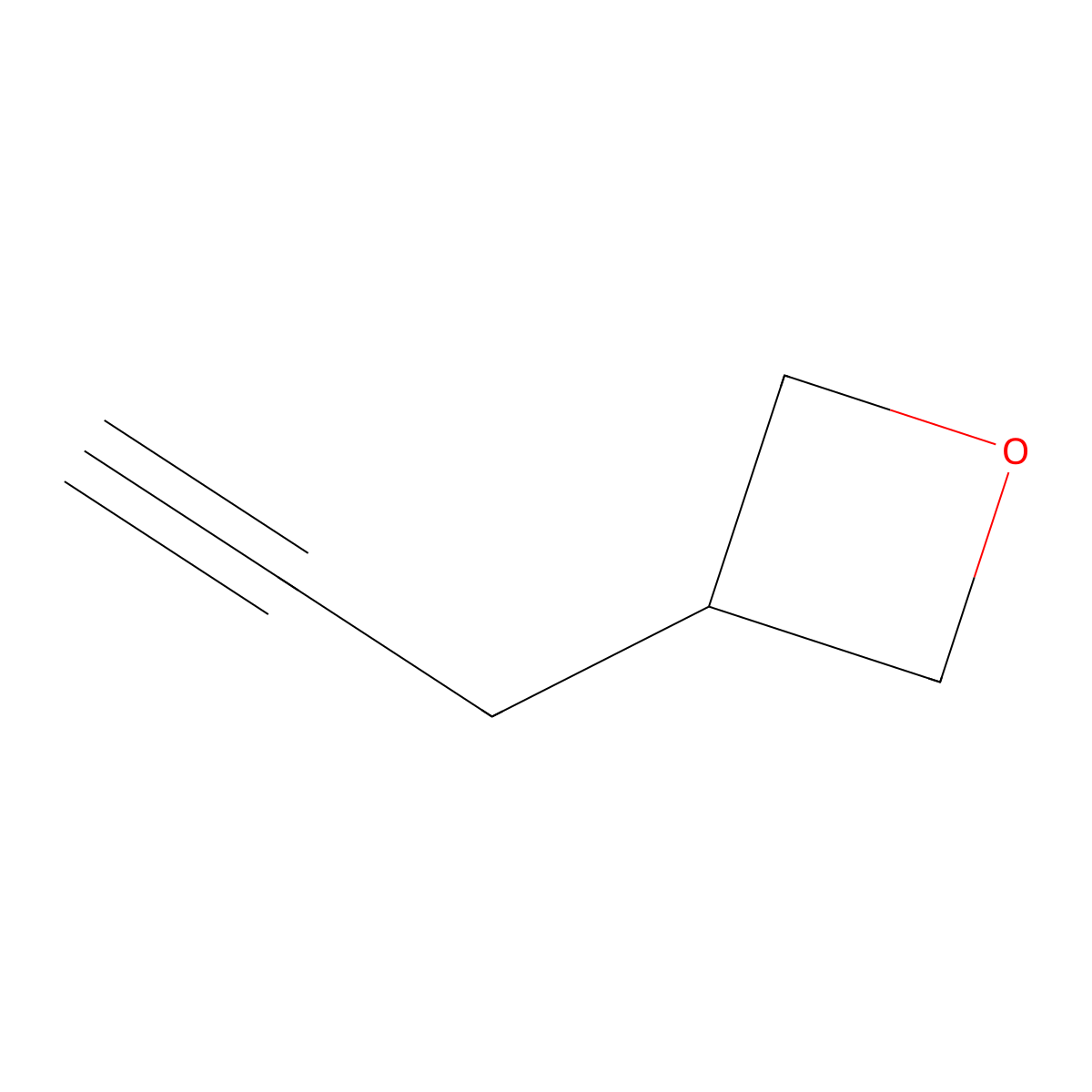 3-(Prop-2-YN-1-YL)oxetane molecular structure, CAS 1698054-46-4