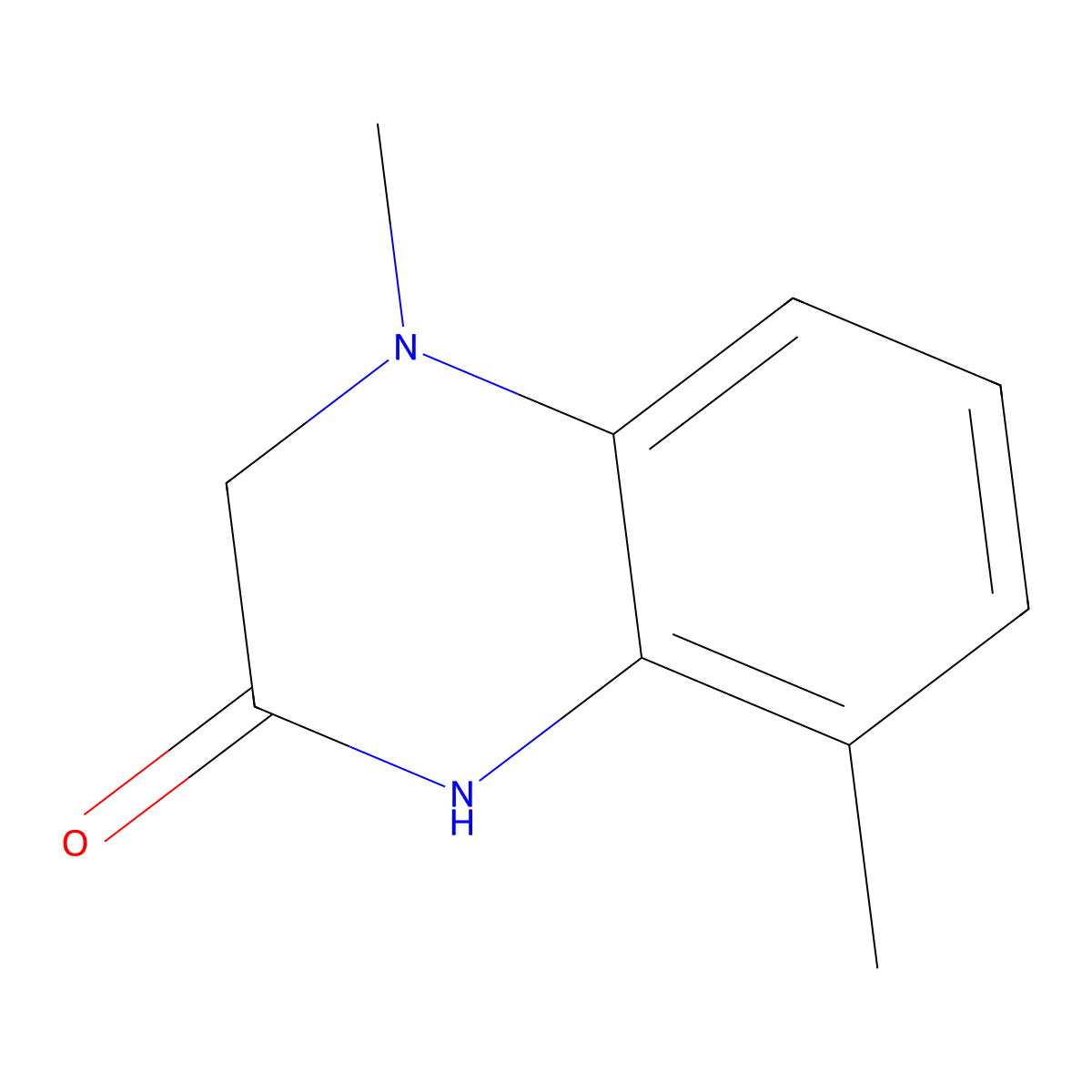 4,8-Dimethyl-3,4-dihydroquinoxalin-2(1H)-one molecular structure, CAS 1698170-51-2