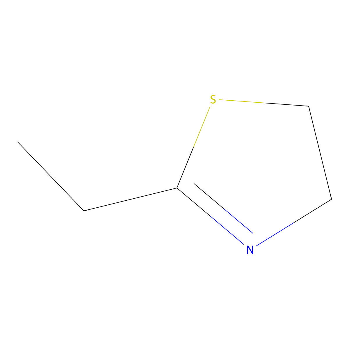 2-Ethyl-4,5-dihydrothiazole molecular structure, CAS 16982-46-0