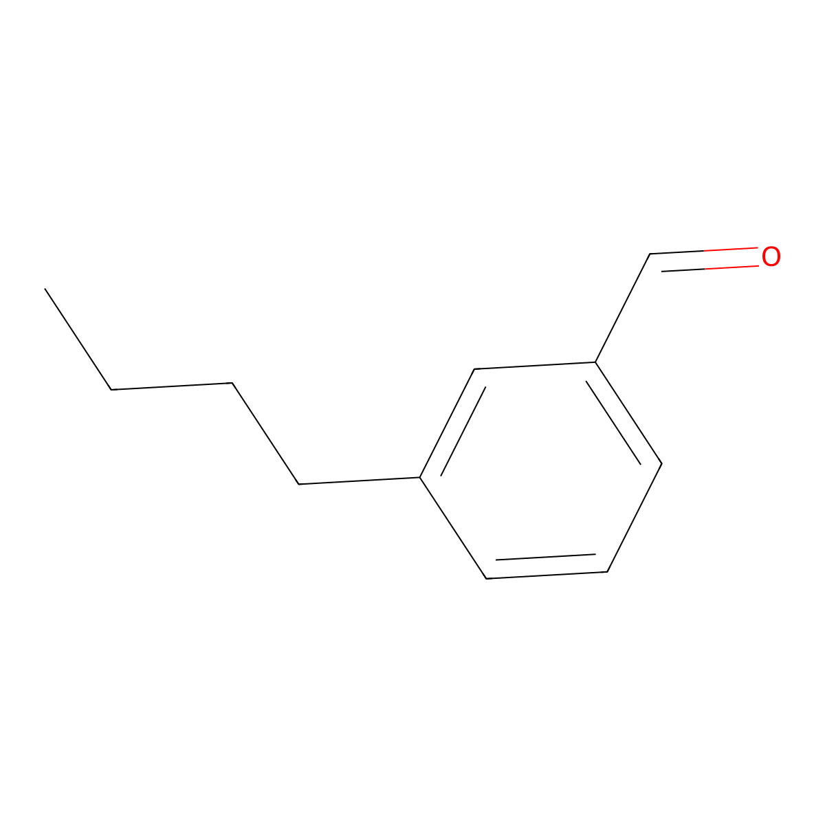 3-Butylbenzaldehyde molecular structure, CAS 1698593-88-2