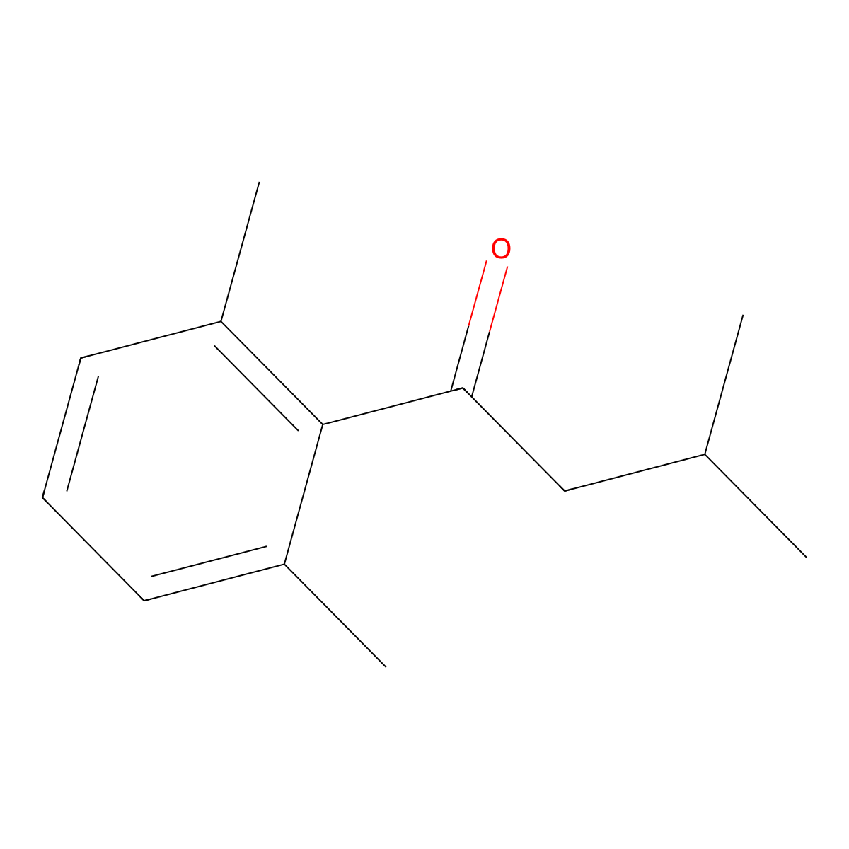 2',3,6'-Trimethylbutyrophenone molecular structure, CAS 1699708-31-0