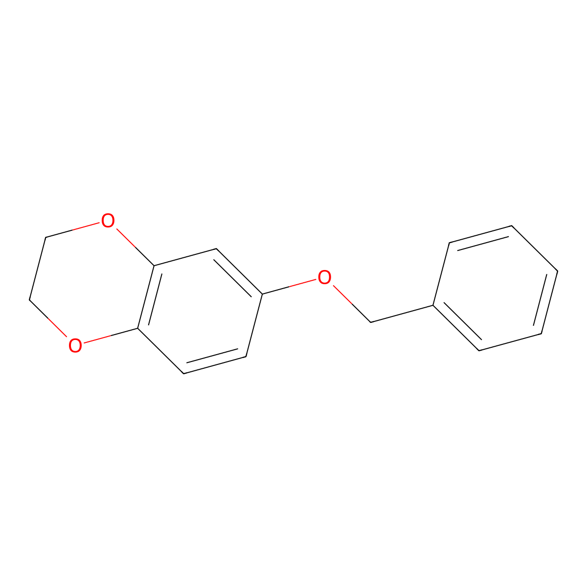 6-(Benzyloxy)-2,3-dihydrobenzo[b][1,4]dioxine molecular structure, CAS 1699756-61-0