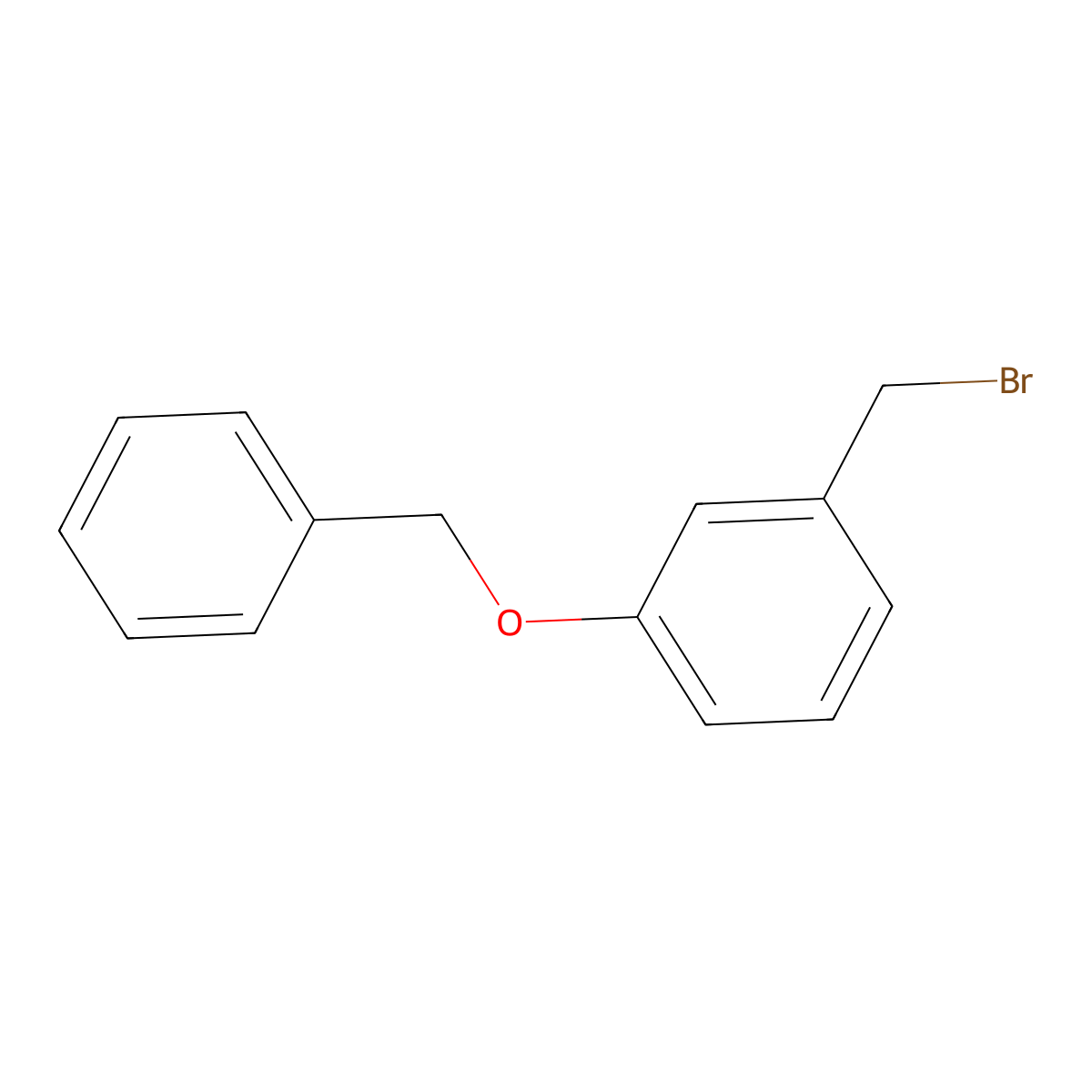 3-Benzyloxybenzyl bromide molecular structure, CAS 1700-31-8