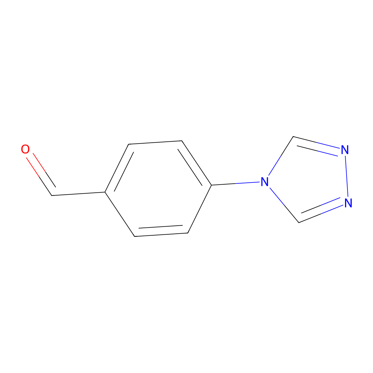 4-(4H-1,2,4-Triazol-4-yl)benzaldehyde molecular structure, CAS 170023-30-0