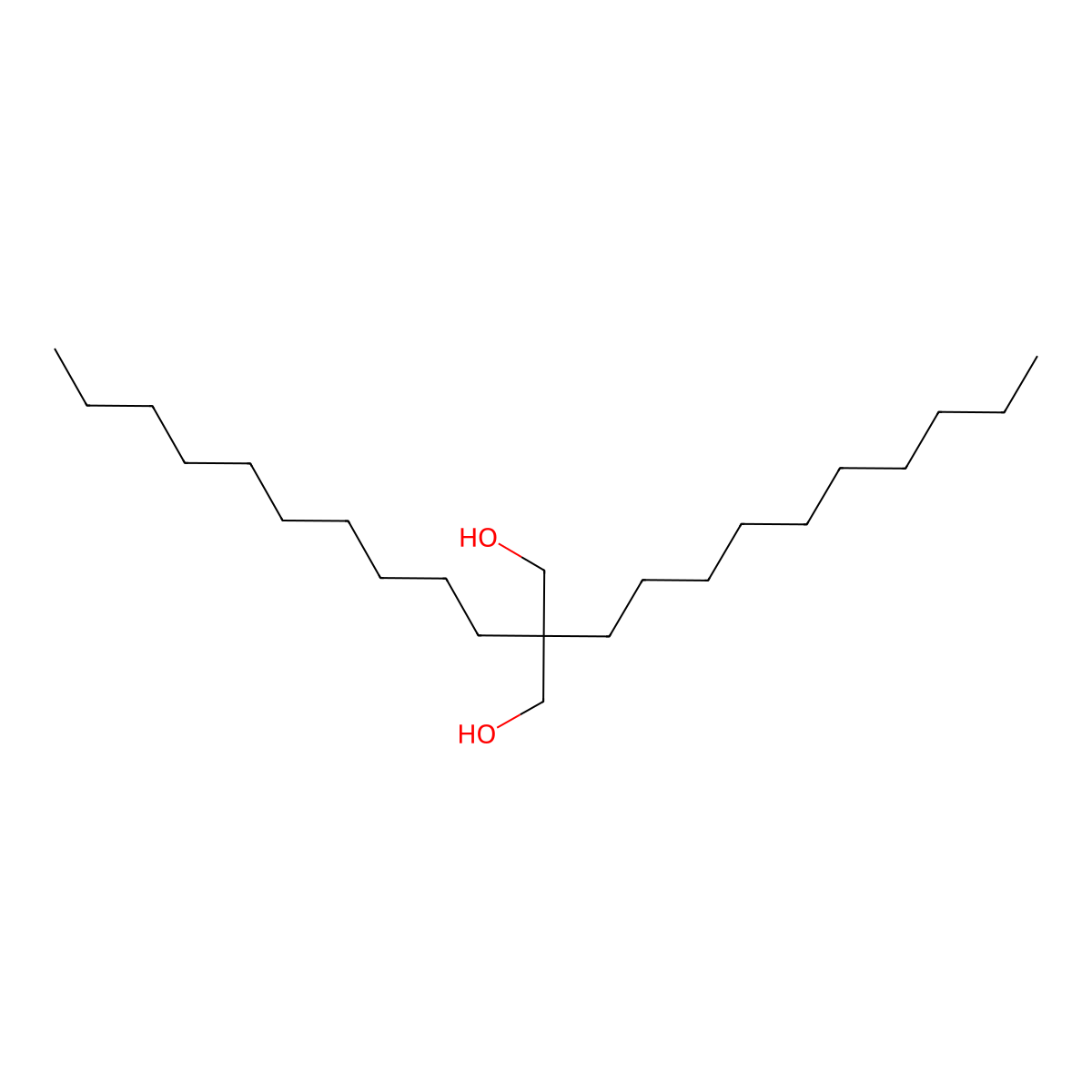 2,2-Didecylpropane-1,3-diol molecular structure, CAS 170025-81-7
