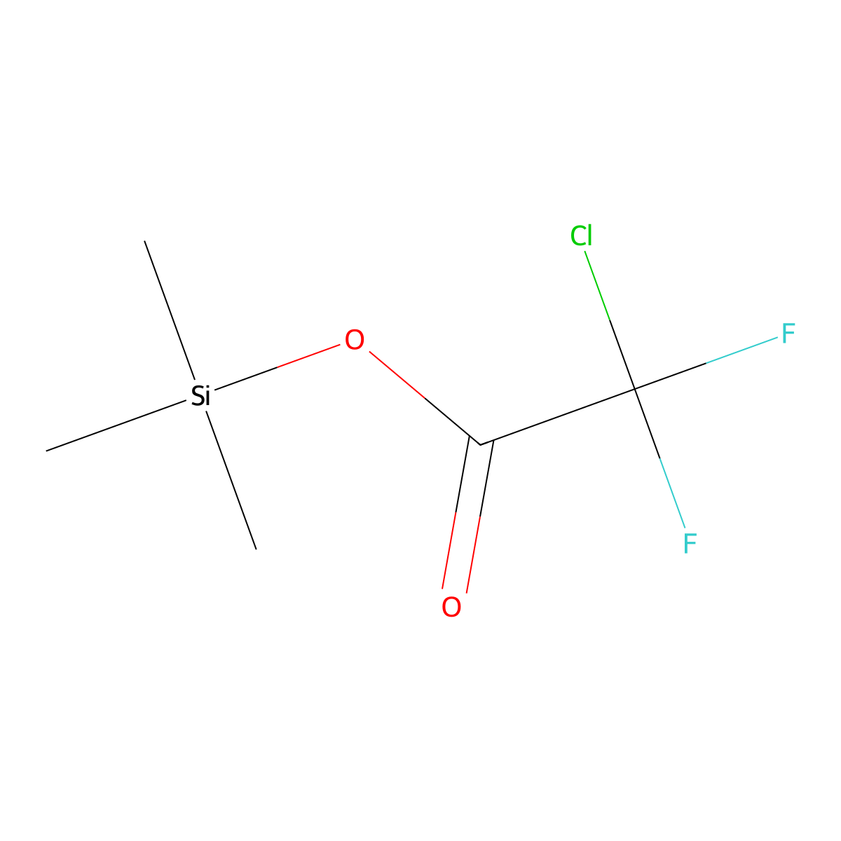 Trimethylsilyl 2-chloro-2,2-difluoroacetate molecular structure, CAS 1700654-90-5