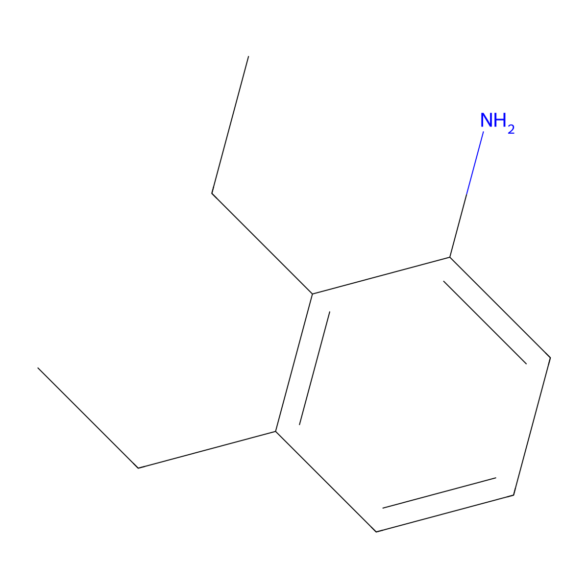 2,3-Diethylaniline molecular structure, CAS 170099-08-8