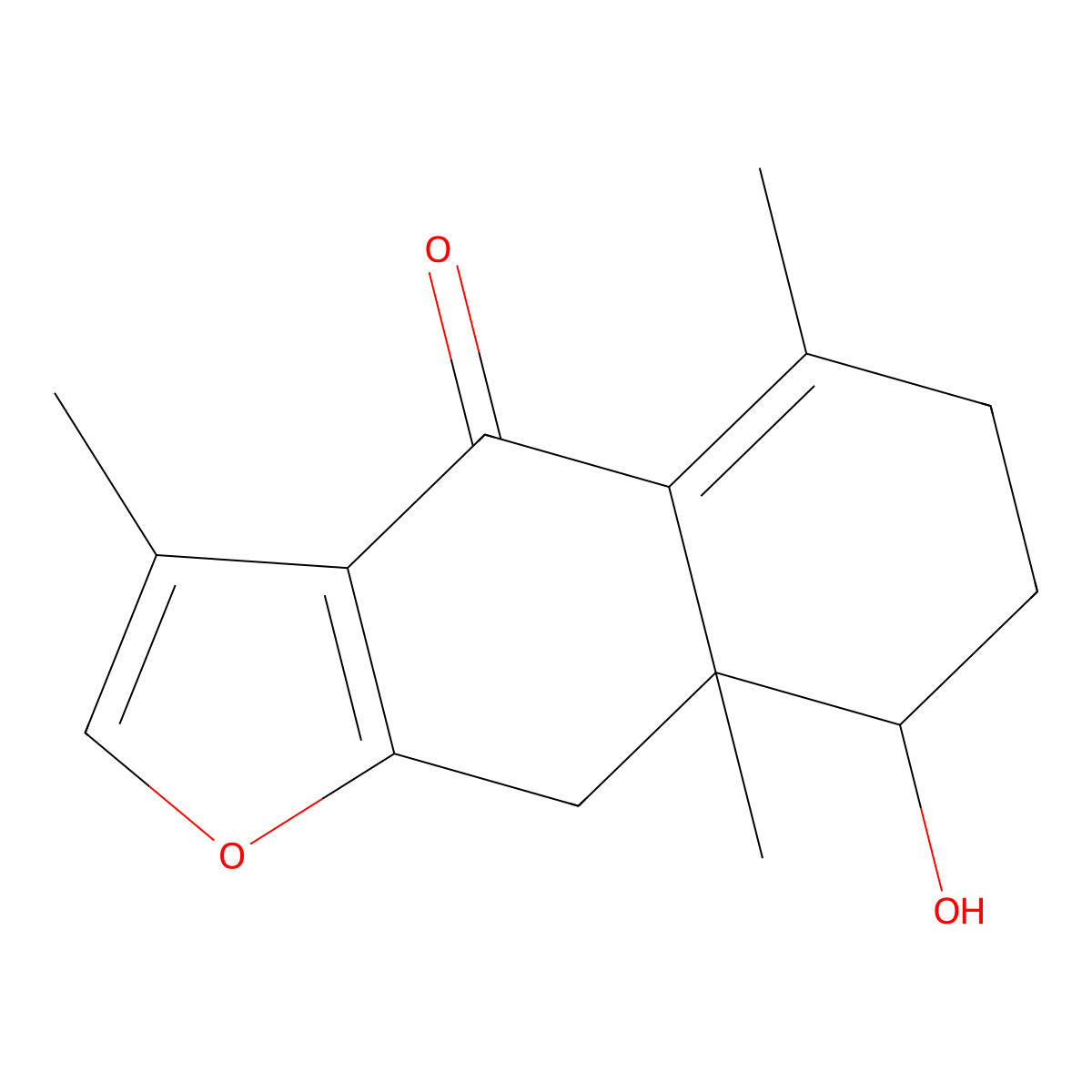 Curcolone molecular structure, CAS 17015-43-9