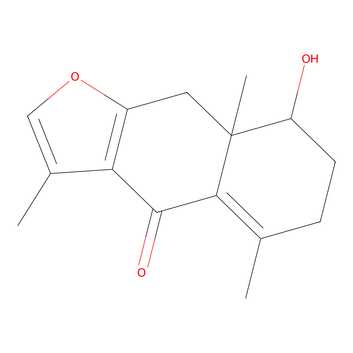 Curcolone molecular structure, CAS 17015-43-9