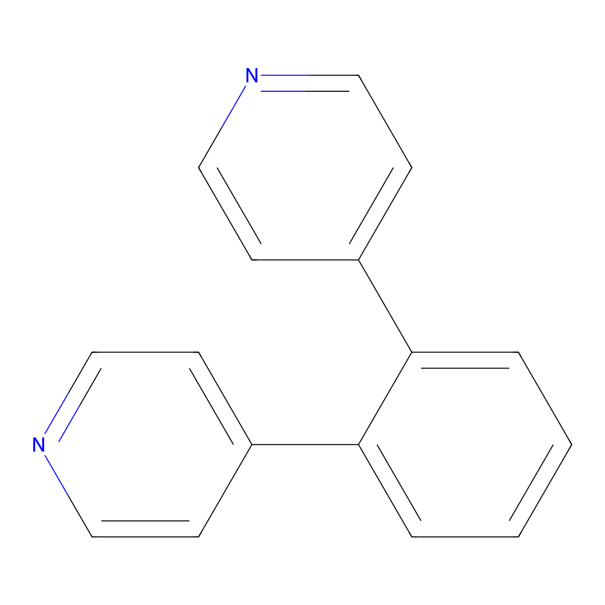 4,4'-(1,2-Phenylene)dipyridine molecular structure, CAS 170165-80-7