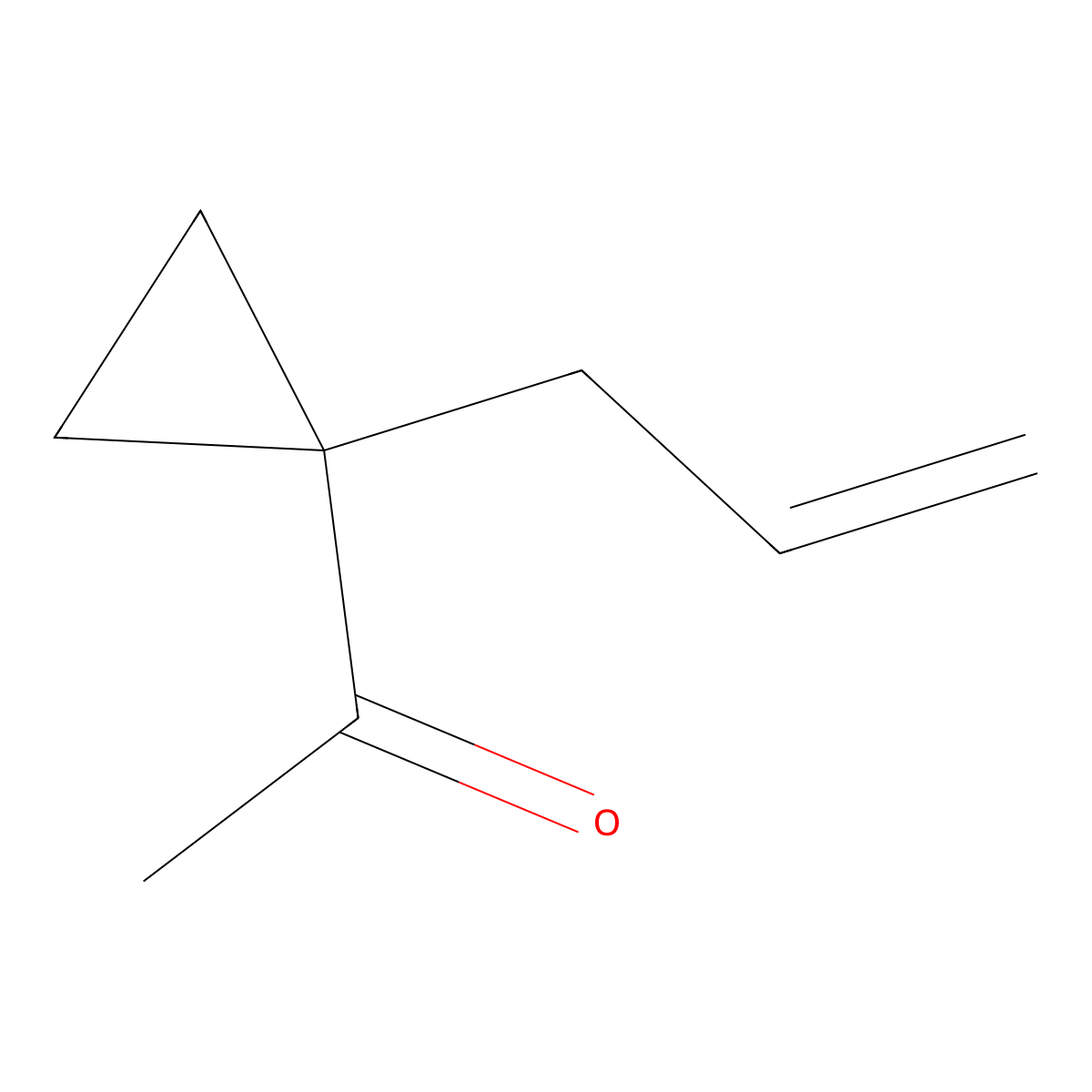 1-(1-Allyl-cyclopropyl)-ethanone molecular structure, CAS 1701759-24-1
