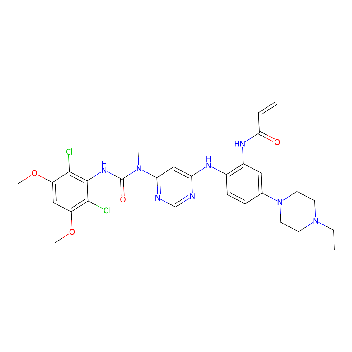 H3b-6527 molecular structure, CAS 1702259-66-2