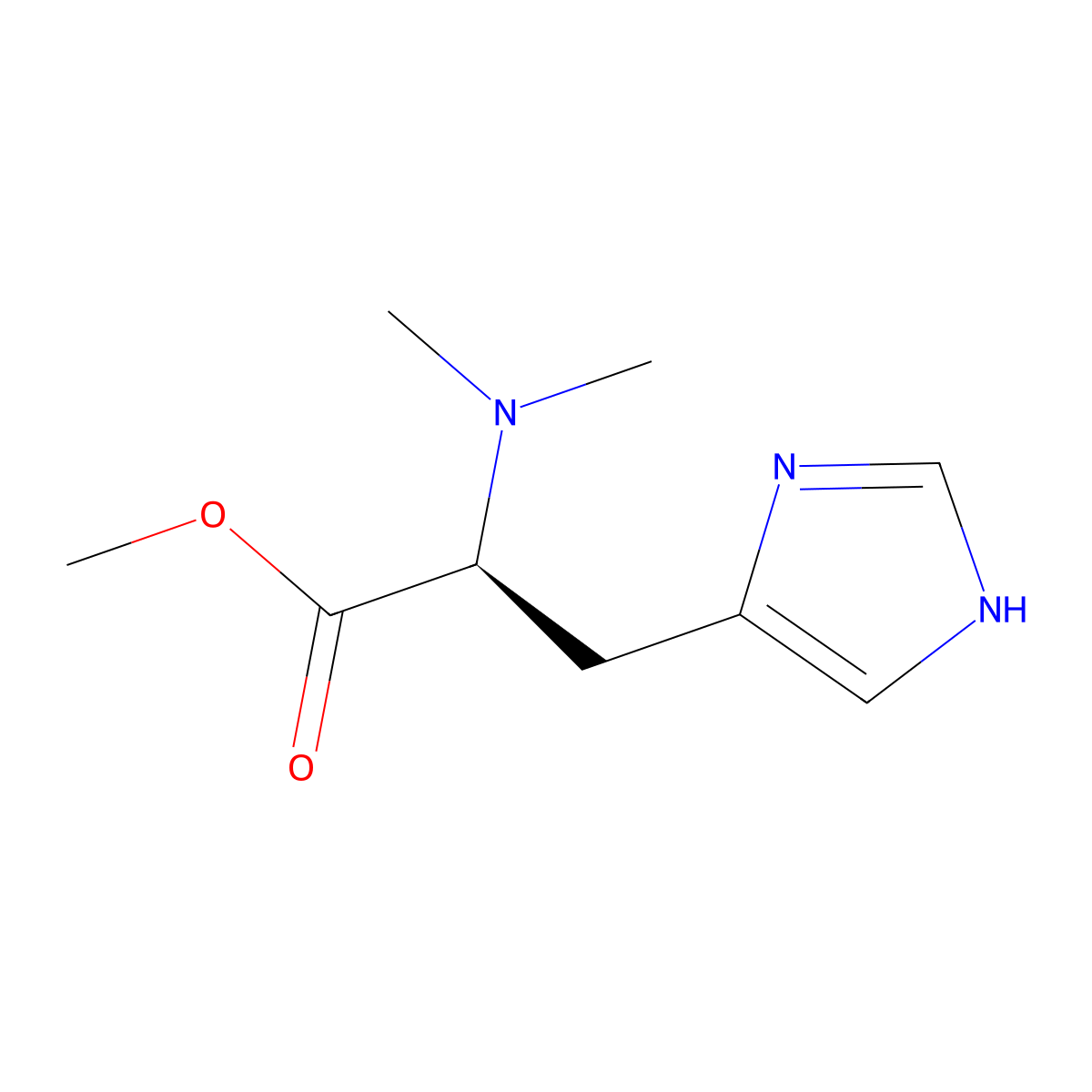 N,N-Dimethyl-his-ome molecular structure, CAS 170227-64-2