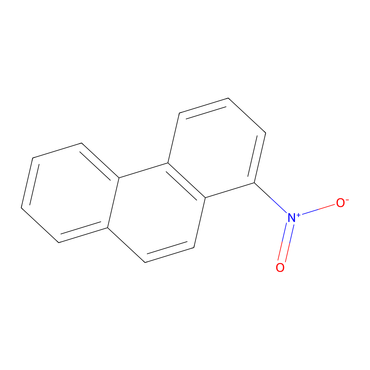 1-Nitrophenanthrene molecular structure, CAS 17024-17-8