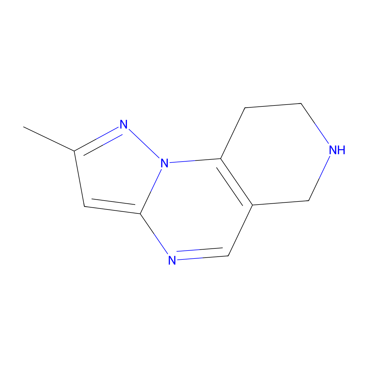 4-Methyl-2,3,7,11-tetraazatricyclo[7.4.0.0,2,6]trideca-1(9),3,5,7-tetraene molecular structure, CAS 1702492-97-4