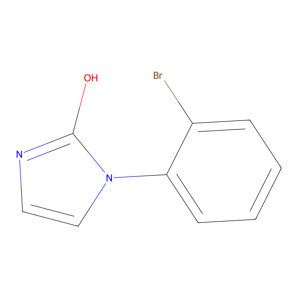 1-(2-Bromophenyl)-1,3-dihydro-2h-imidazol-2-one molecular structure, CAS 1702637-60-2