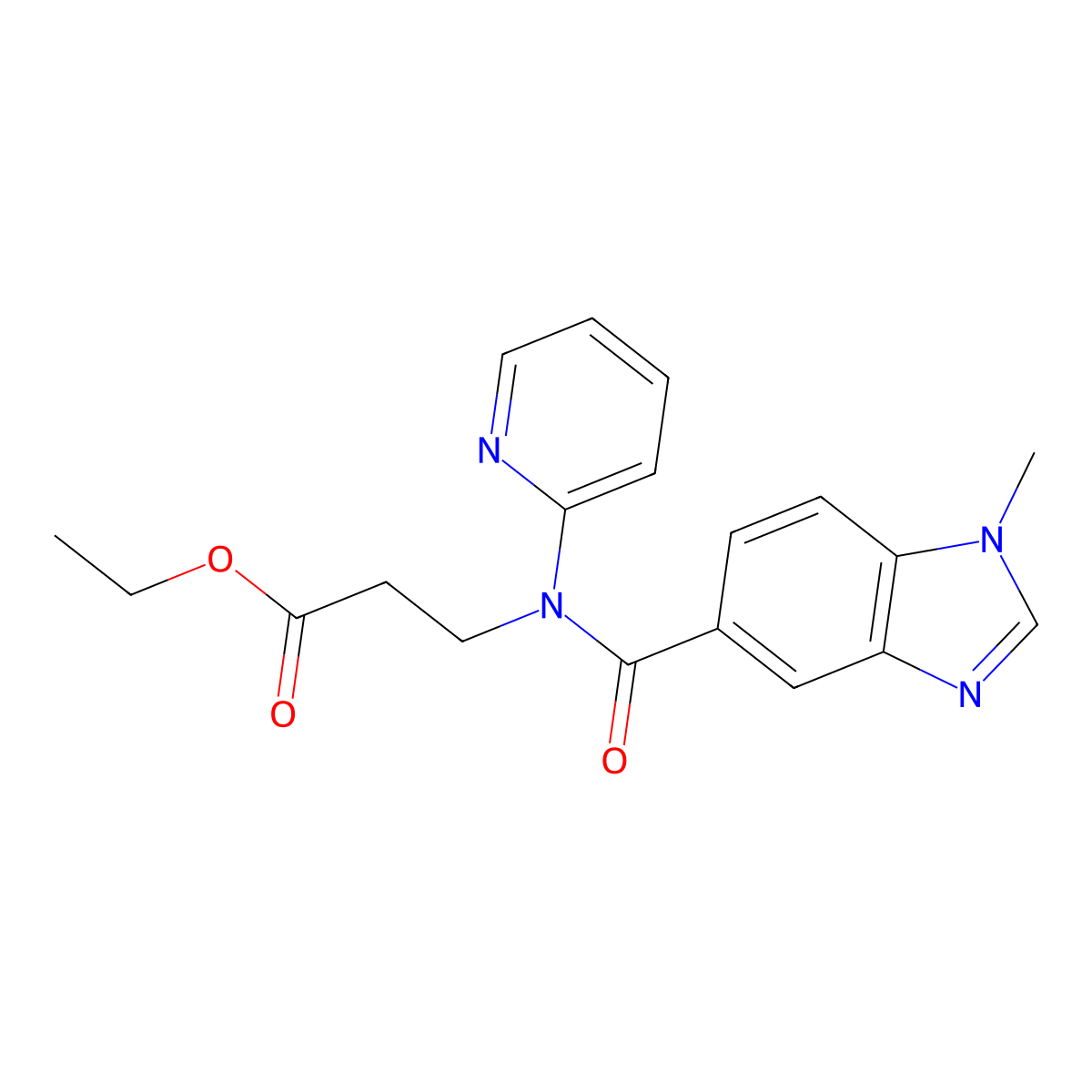 Dabigatran Etexilate iMpurity H molecular structure, CAS 1702936-92-2