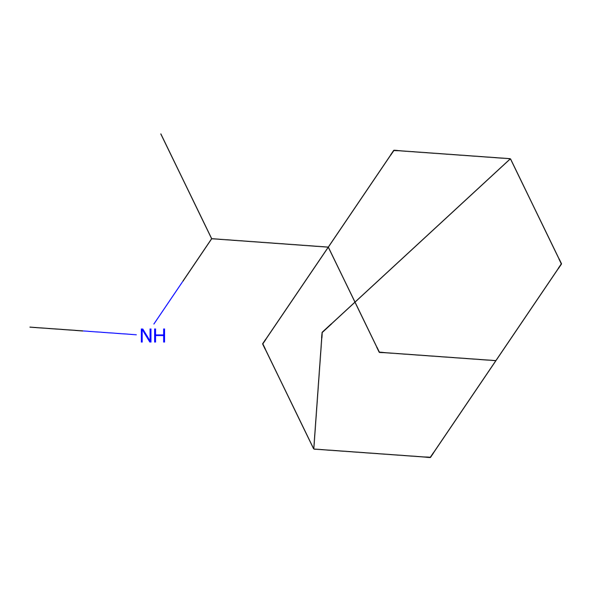 [1-(Adamantan-1-YL)ethyl](methyl)amine molecular structure, CAS 170377-76-1