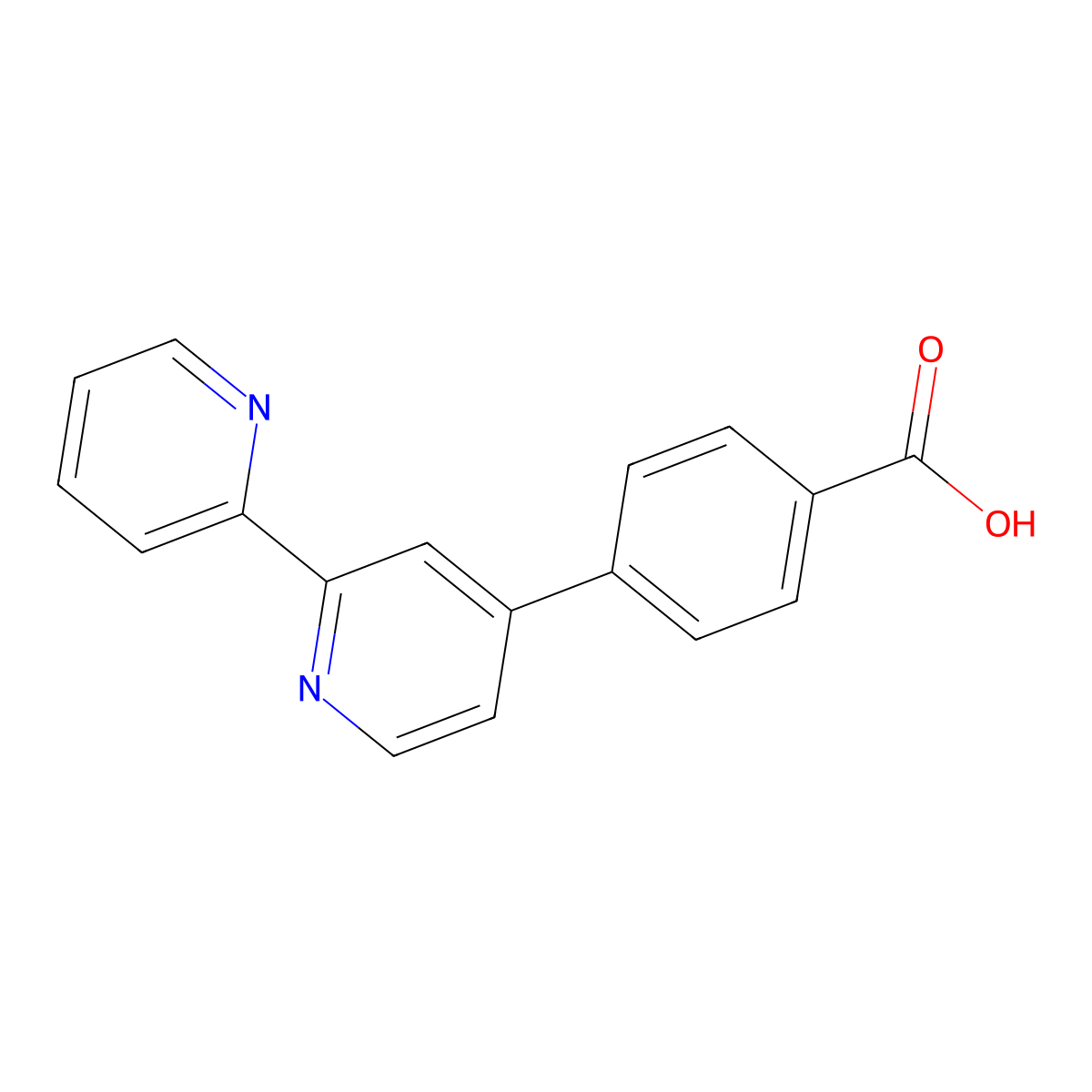 4-(2-Pyridin-2-ylpyridin-4-yl)benzoic acid molecular structure, CAS 1703803-85-3