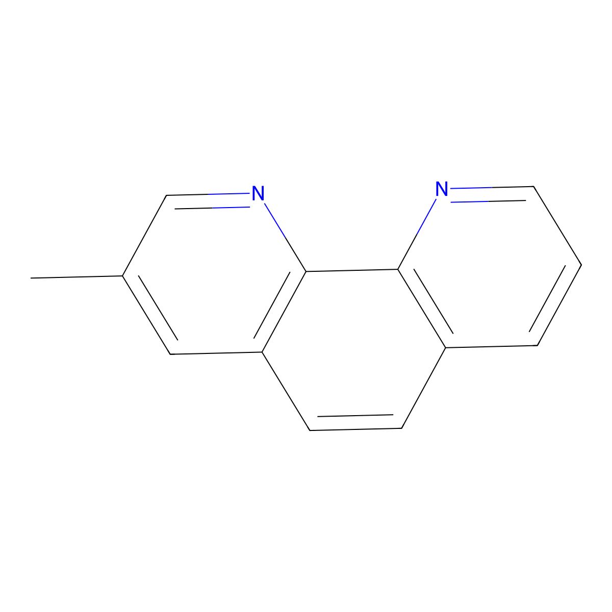 3-Methyl-1,10-phenanthroline molecular structure, CAS 17044-07-4