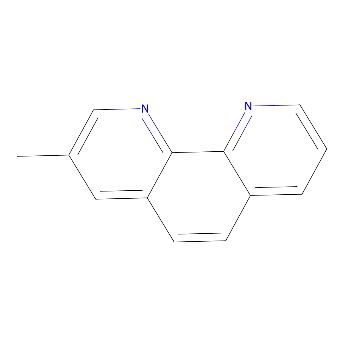 3-Methyl-1,10-phenanthroline molecular structure, CAS 17044-07-4