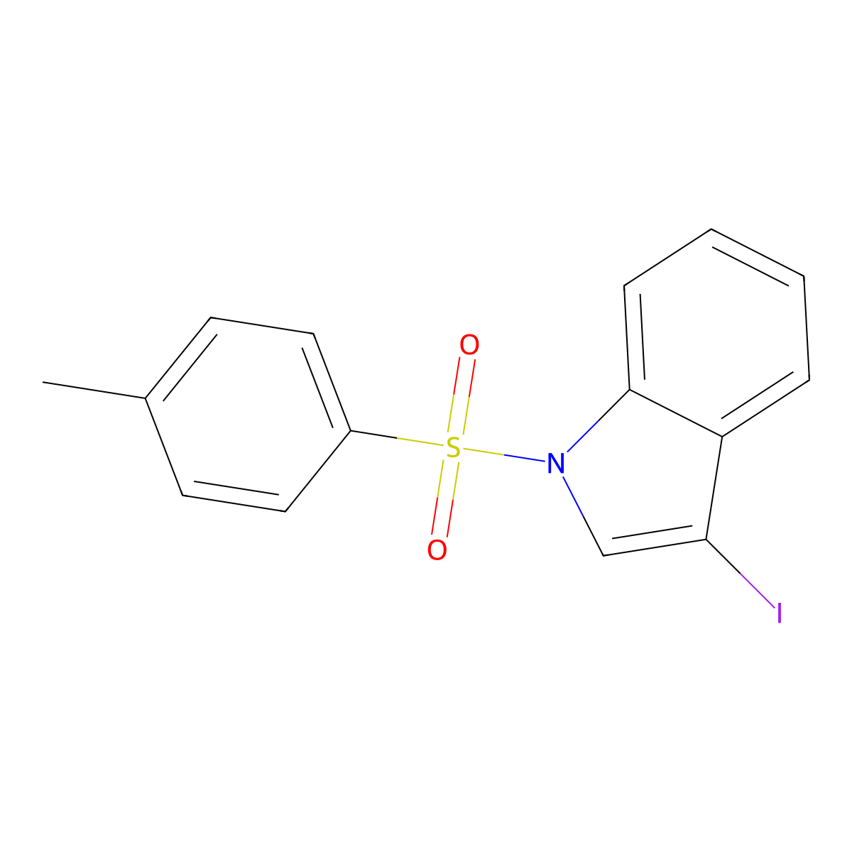 3-Iodo-1-tosyl-1h-indole molecular structure, CAS 170456-80-1