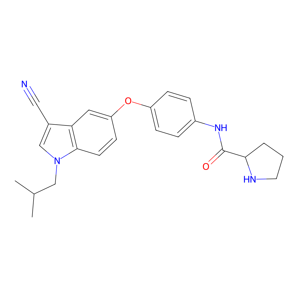 AZ Pfkfb3 26 molecular structure, CAS 1704740-52-2