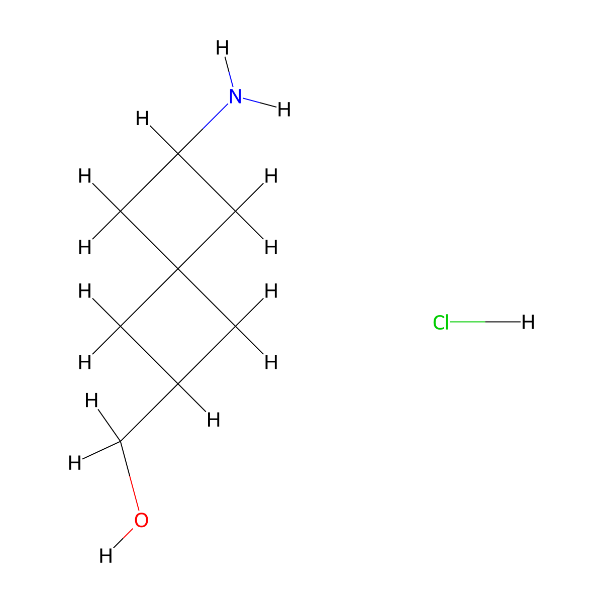(6-Aminospiro(3.3)heptan-2-yl)methanol hydrochloride molecular structure, CAS 170508-16-4