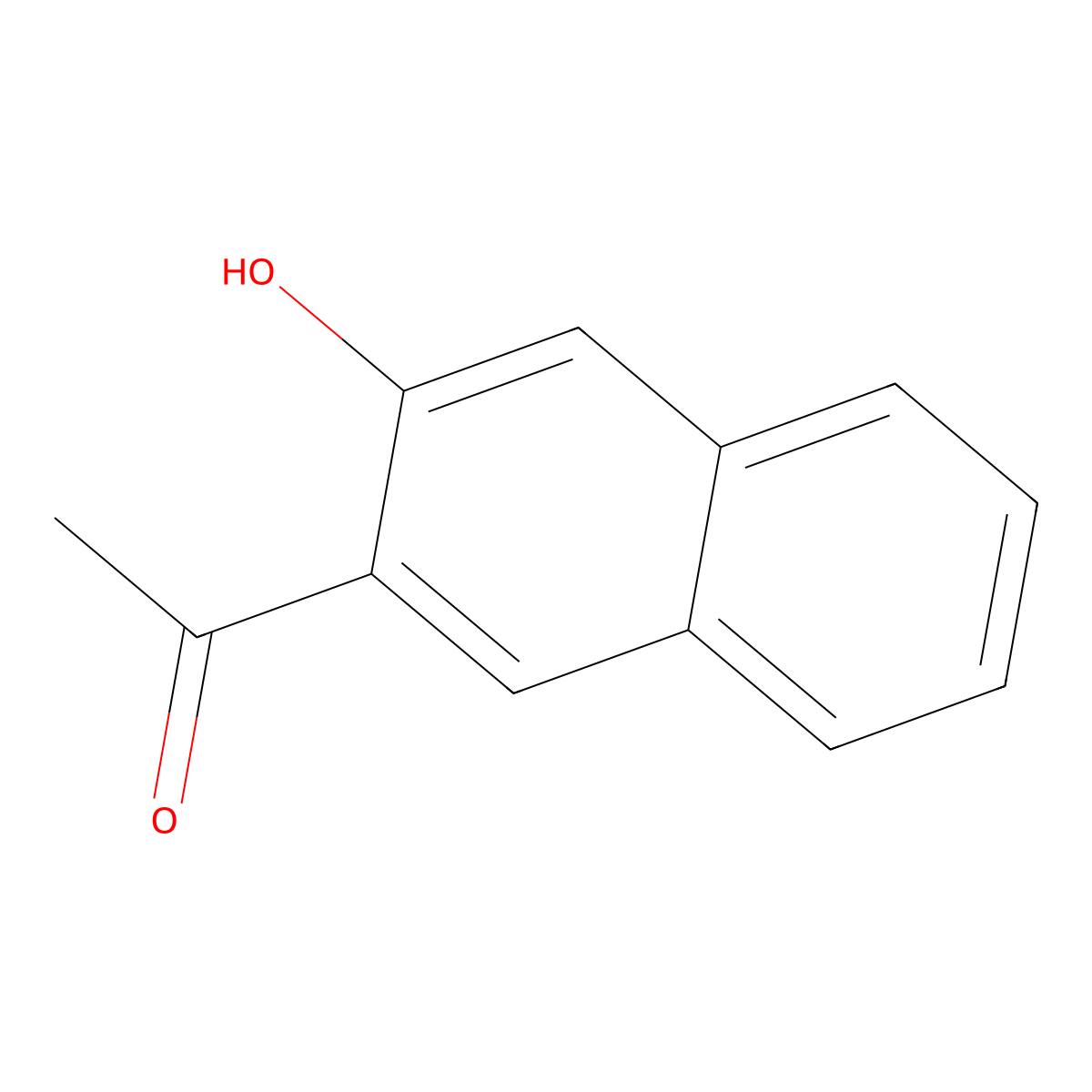 1-(3-Hydroxynaphthalen-2-yl)ethanone molecular structure, CAS 17056-93-8