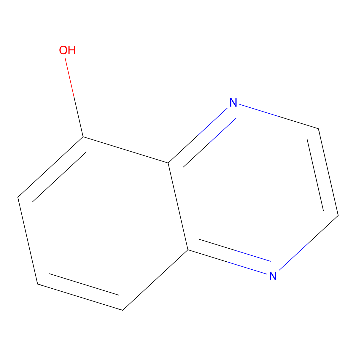 5-Quinoxalinol molecular structure, CAS 17056-99-4