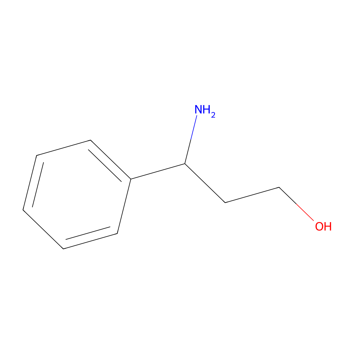 (R)-1-Phenyl-3-propanolamine molecular structure, CAS 170564-98-4
