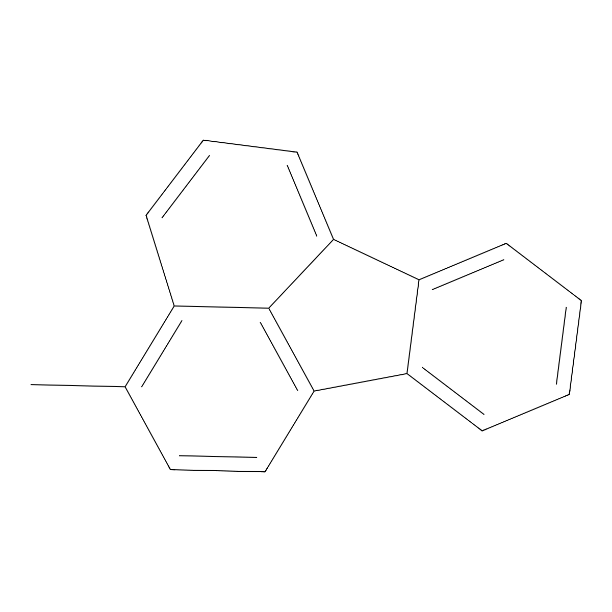 3-Methylfluoranthene molecular structure, CAS 1706-01-0