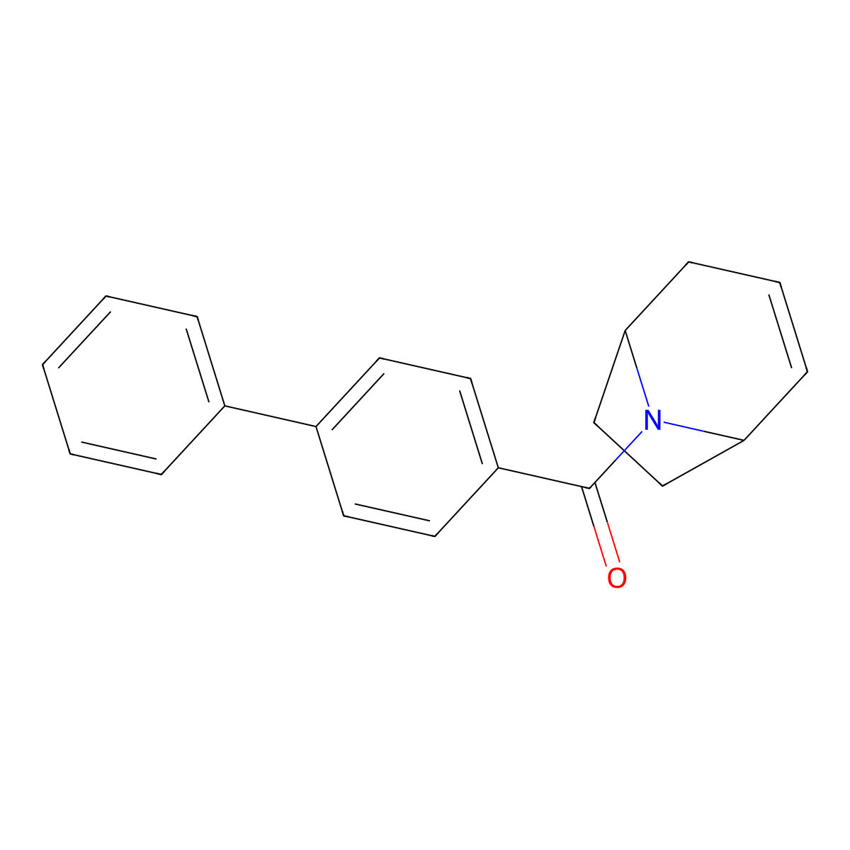 [1,1'-biphenyl]-4-yl((1R,5S)-8-azabicyclo[3.2.1]oct-2-en-8-yl)methanone molecular structure, CAS 1706078-85-4