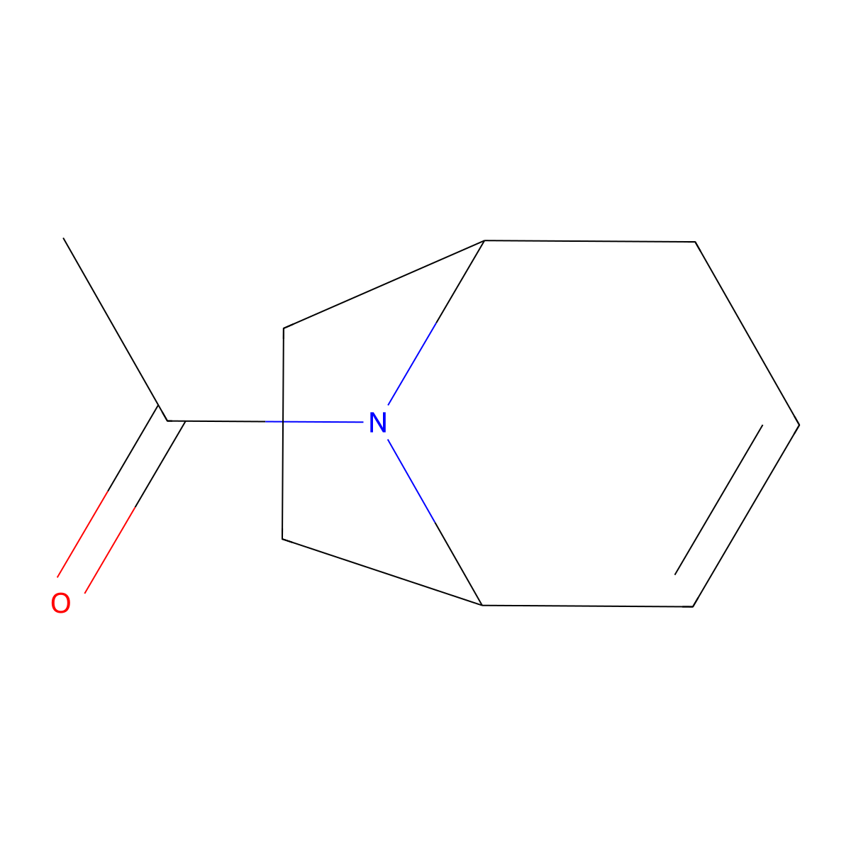 1-((1R,5S)-8-azabicyclo[3.2.1]oct-2-en-8-yl)ethanone molecular structure, CAS 1706275-69-5