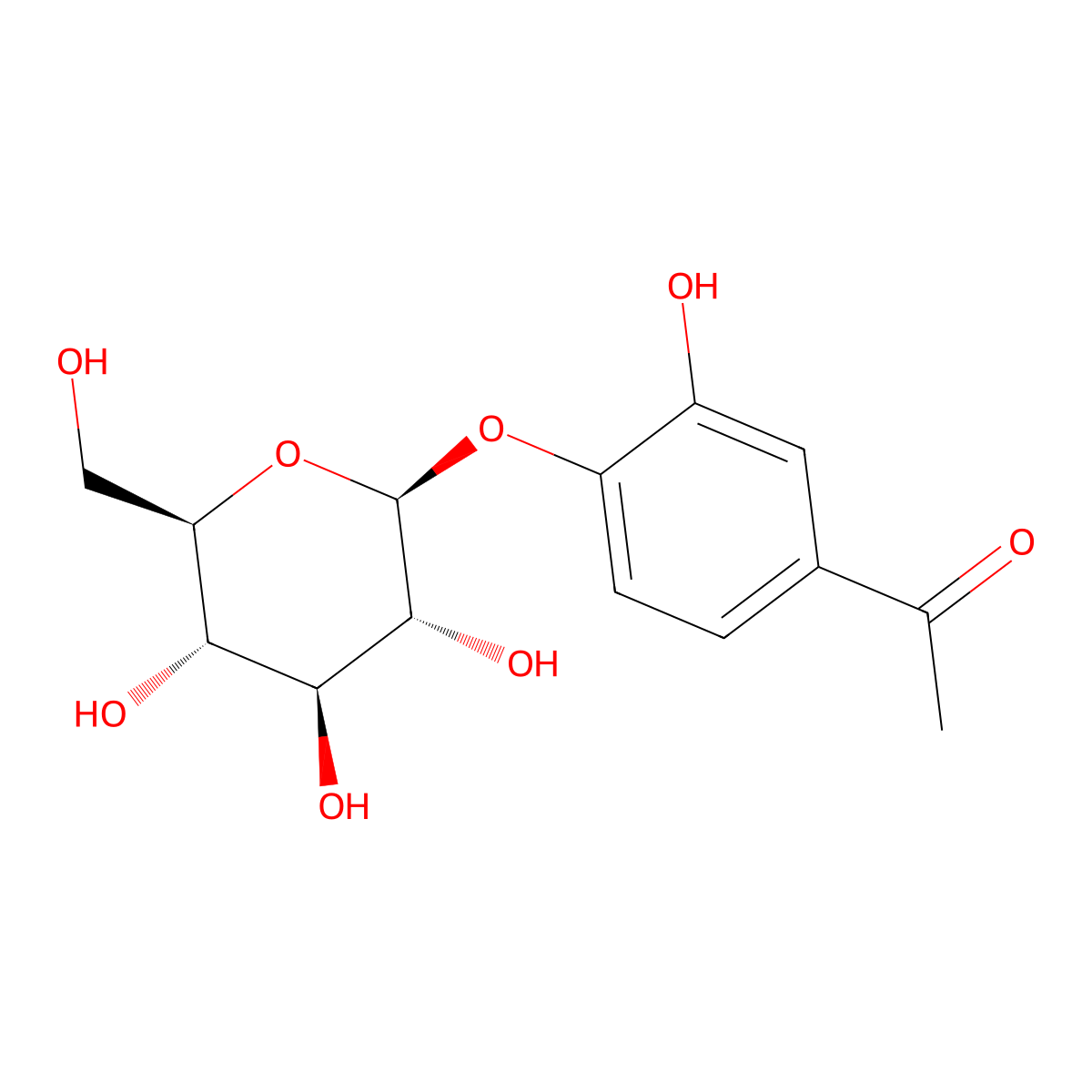 Cynanoneside A molecular structure, CAS 17063-43-3