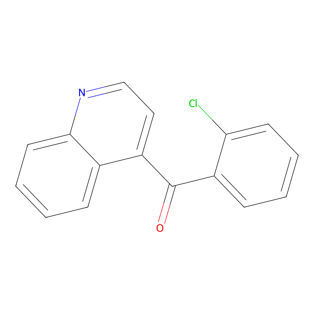 4-(2-Chlorobenzoyl)quinoline molecular structure, CAS 1706436-14-7