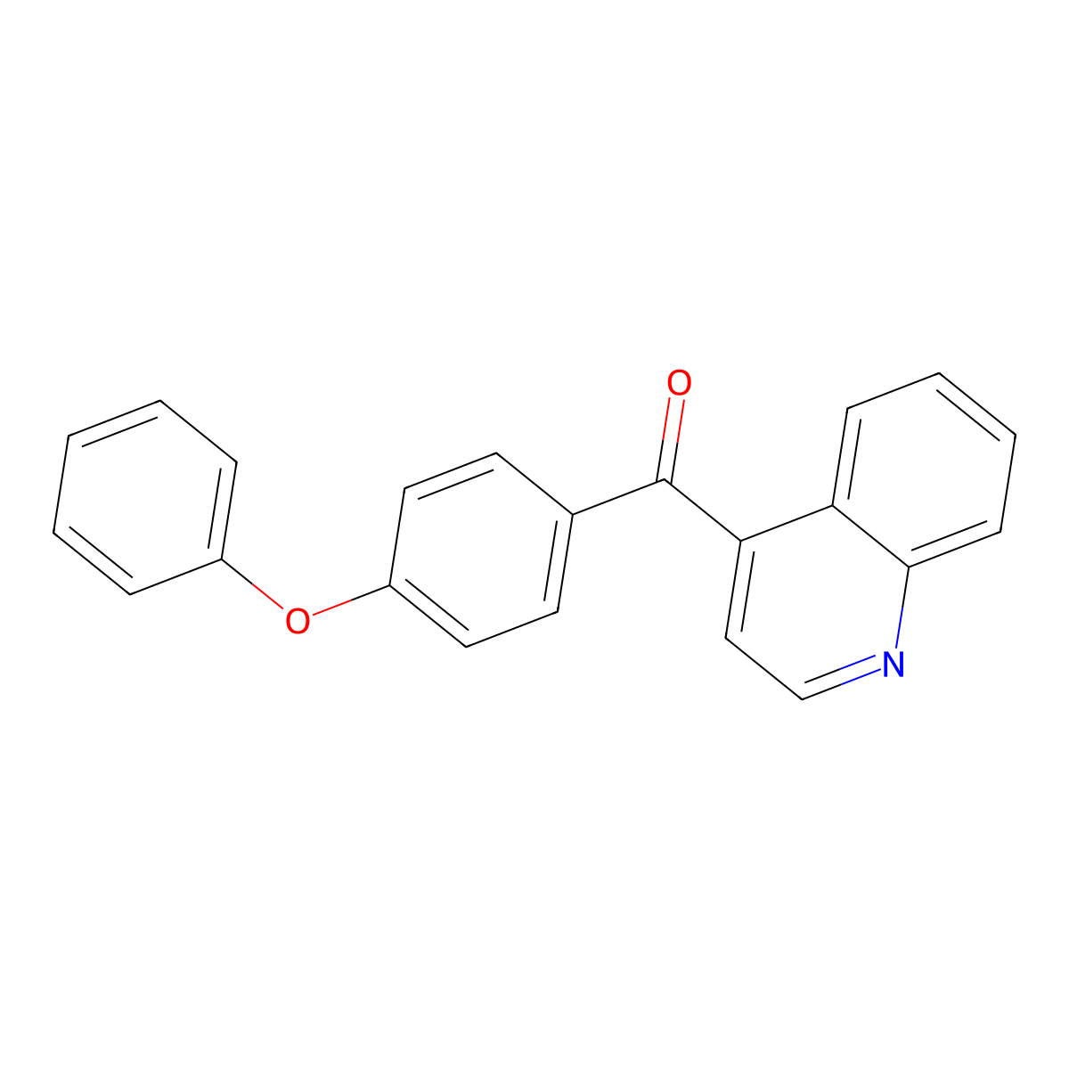 4-(4-Phenoxybenzoyl)quinoline molecular structure, CAS 1706443-65-3