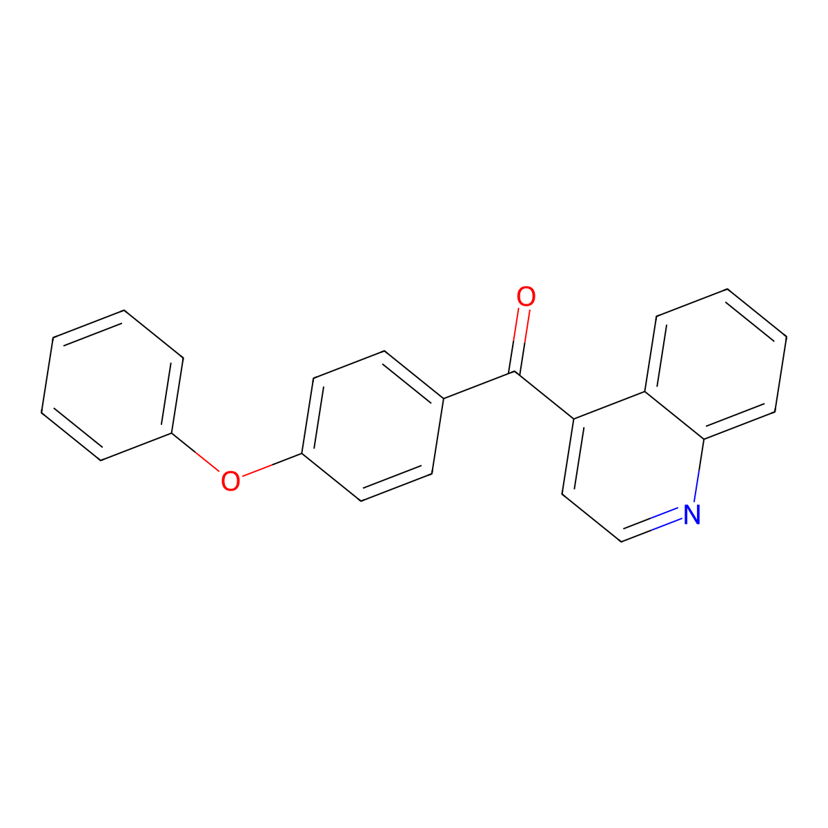 4-(4-Phenoxybenzoyl)quinoline molecular structure, CAS 1706443-65-3