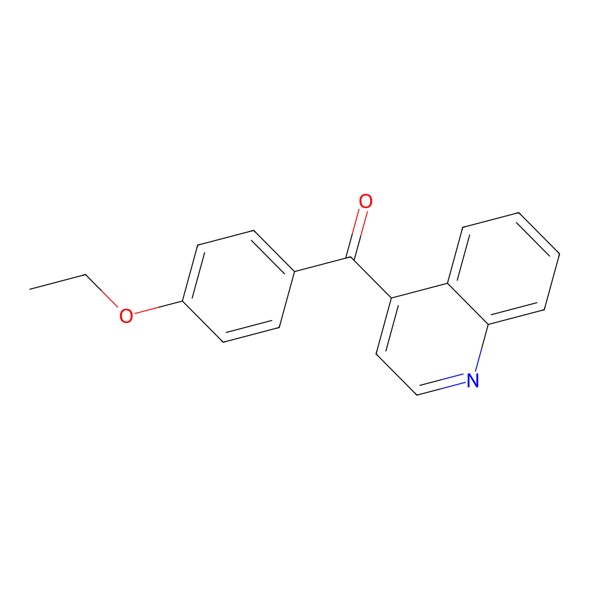 4-(4-Ethoxybenzoyl)quinoline molecular structure, CAS 1706444-80-5
