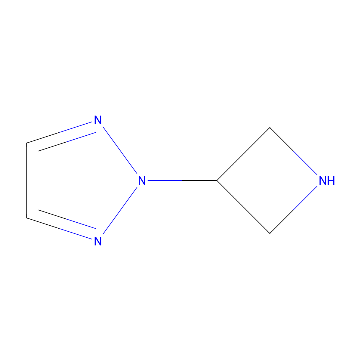 2-(Azetidin-3-yl)-2H-1,2,3-triazole molecular structure, CAS 1706460-48-1