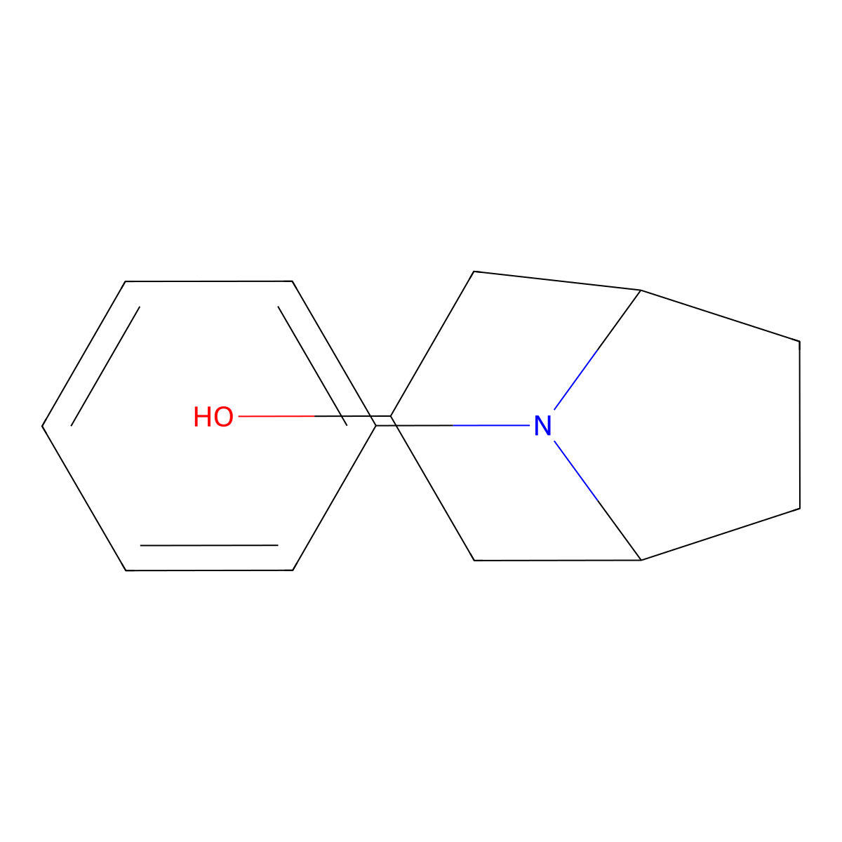 8-Azabicyclo(3.2.1)octan-3-ol, 8-phenyl- molecular structure, CAS 1706462-62-5