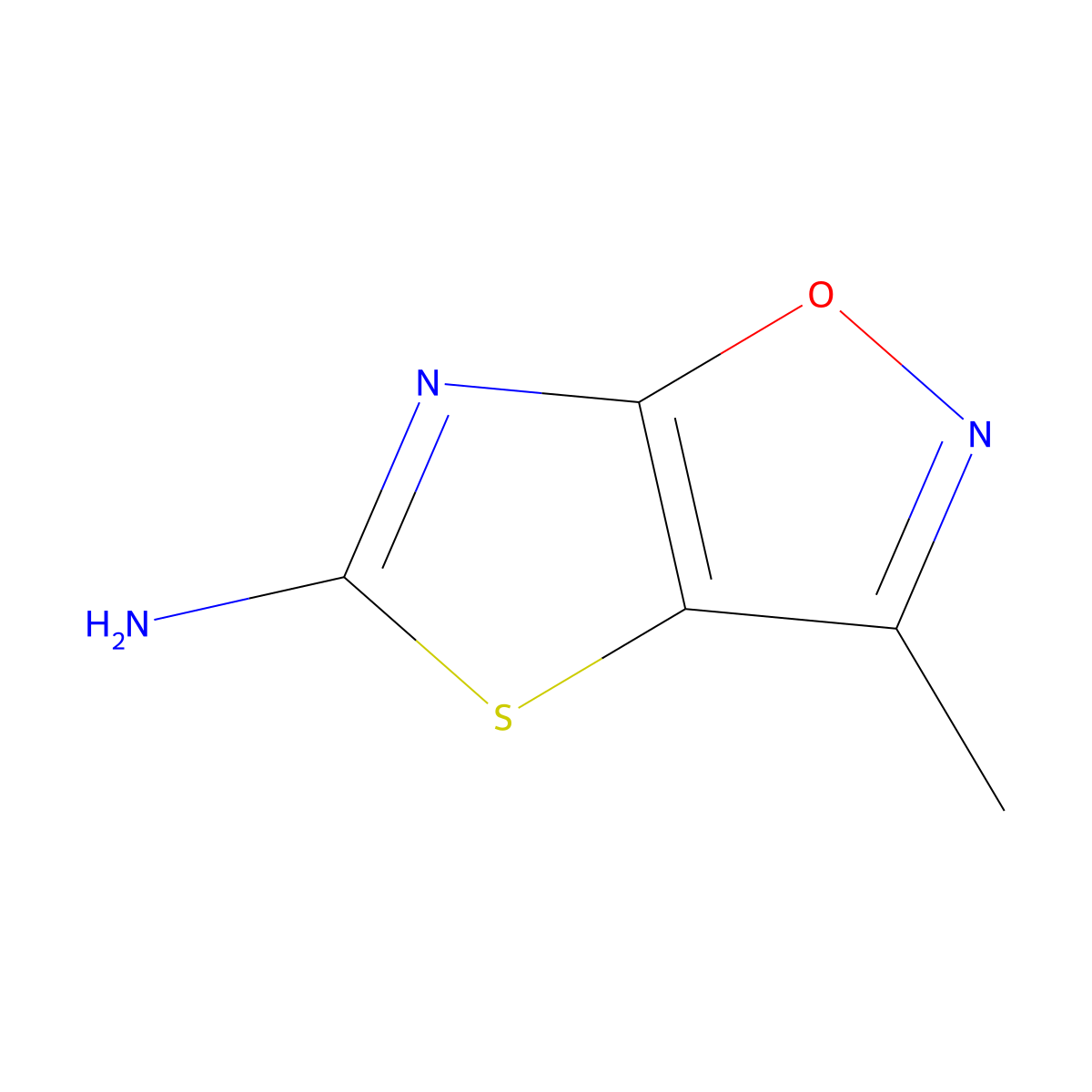 3-Methylthiazolo[5,4-d]isoxazol-5-amine molecular structure, CAS 1706464-22-3