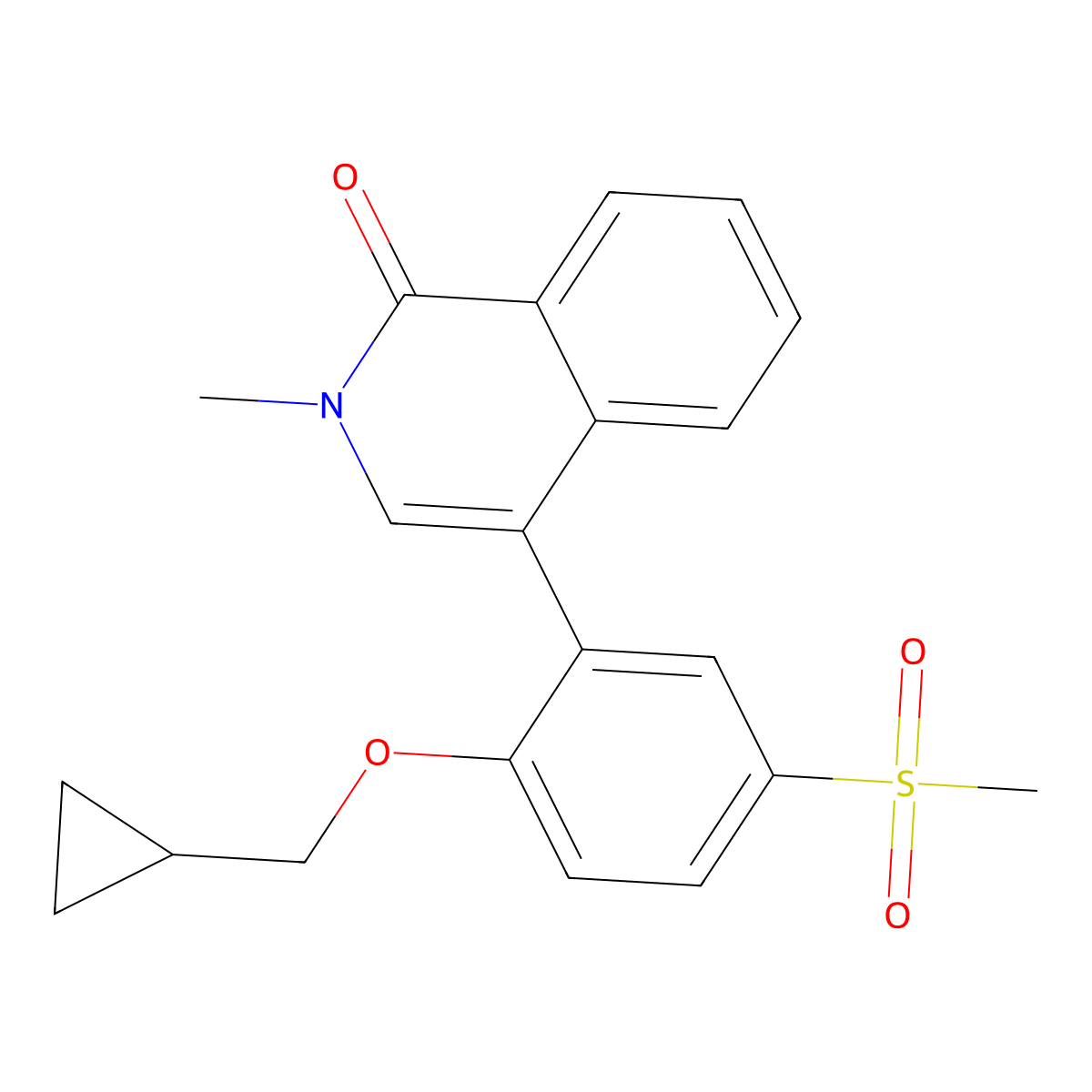 Trotabresib molecular structure, CAS 1706738-98-8