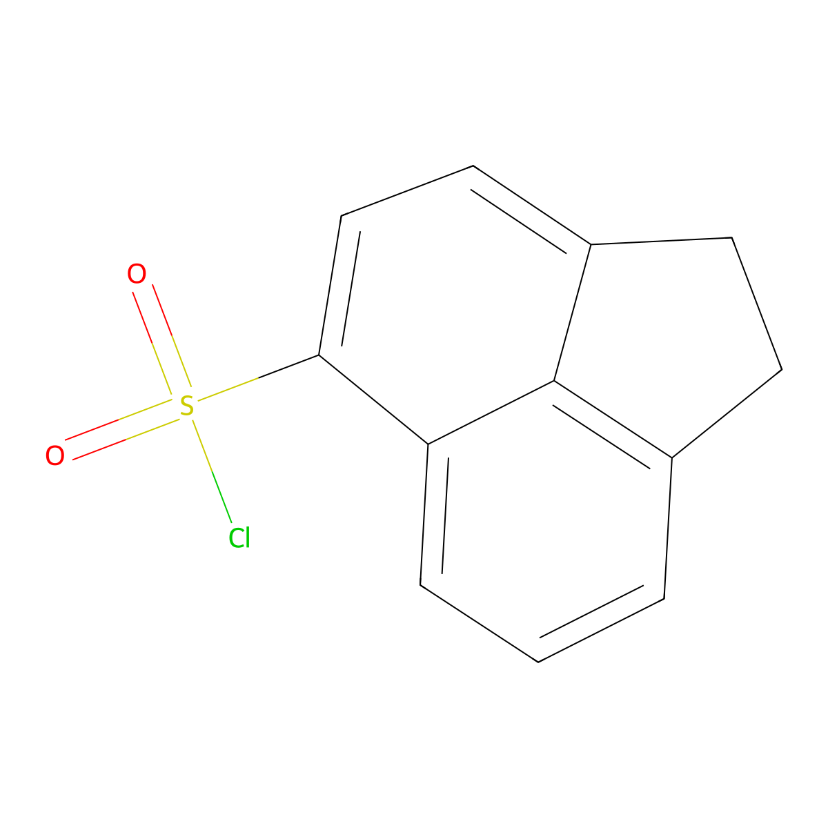 1,2-Dihydroacenaphthylene-5-sulfonyl chloride molecular structure, CAS 17070-55-2