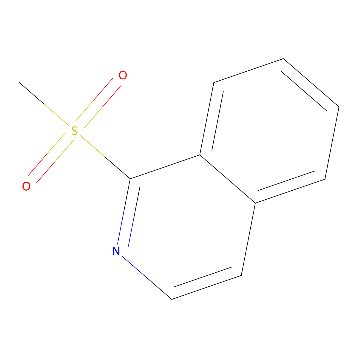 1-(Methylsulfonyl)isoquinoline molecular structure, CAS 17075-21-7