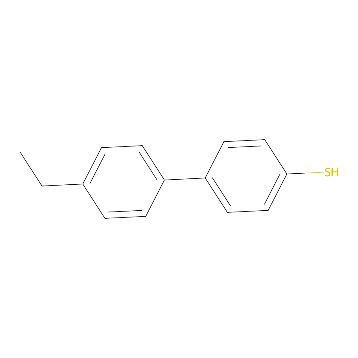 4-(4-Ethylphenyl)thiophenol molecular structure, CAS 17078-77-2