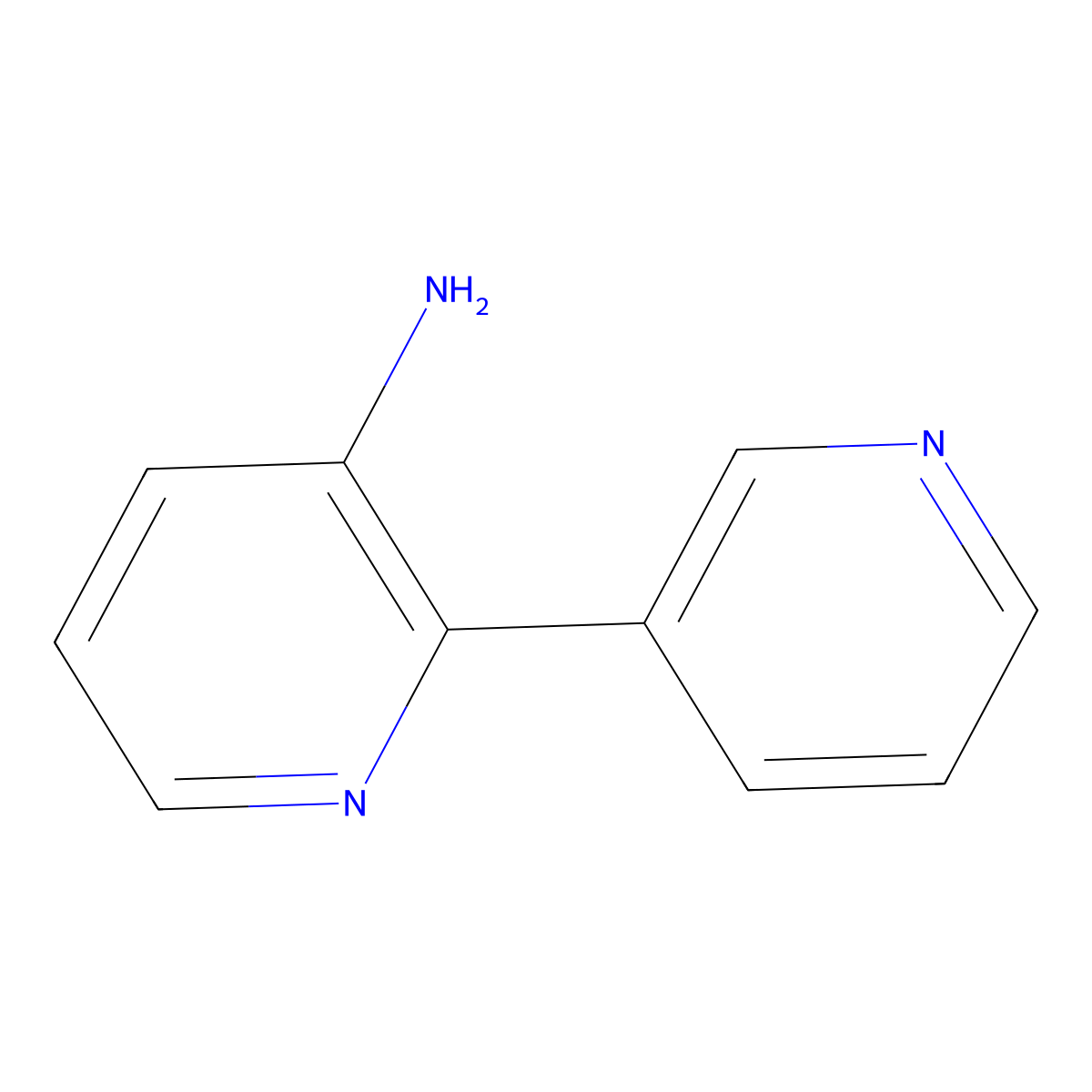 2-(Pyridin-3-yl)pyridin-3-amine molecular structure, CAS 170808-76-1